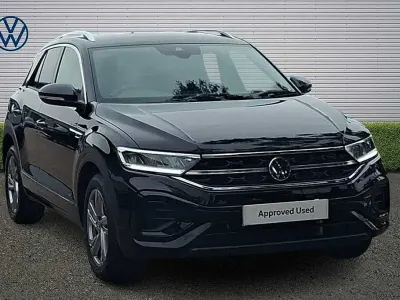 Used VW T-Roc R-line 150 HP (110 kW) 2022 Black SUV
