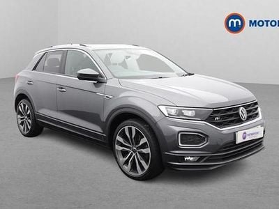 Grey Used 2021 VW T-Roc R-line SUV | £21,299 (Fair price)