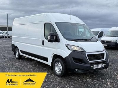 Used Peugeot Boxer S 140 HP (102 kW) 2020 White Van