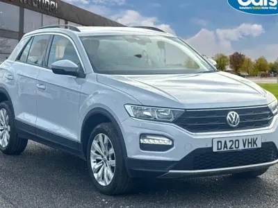 Used VW T-Roc SE 150 HP (110 kW) 2020 Silver SUV