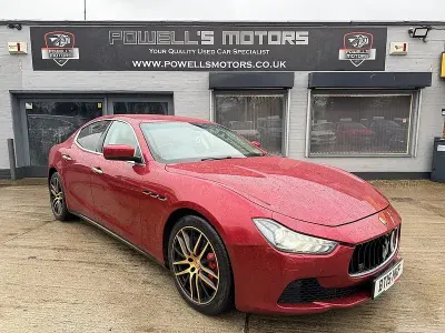 Used Maserati Ghibli 275 HP (202 kW) 2015 Red Sedan