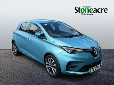 Usado Renault Zoe GT-Line 100 kW (136 CV) 2020 Azul Utilitario