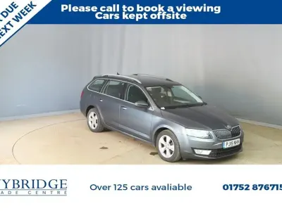 Used Skoda Octavia Business Line 110 HP (80 kW) 2015 Grey Estate