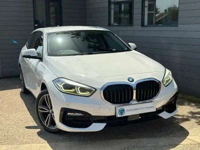 Used BMW 118 Sport Line 2019 White Hatchback