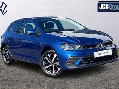 Used VW Polo Match 95 HP (69 kW) 2024 Blue Hatchback