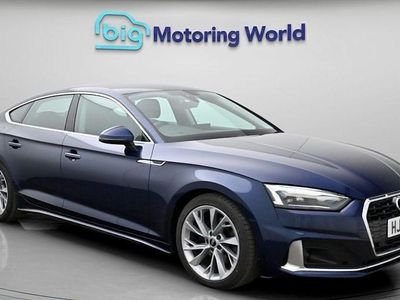 Used Audi A5 Sportback Sport 150 HP (110 kW) 2023 Blue Hatchback