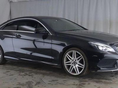 Used Mercedes E220 AMG line 177 HP (130 kW) 2016 Black Coupe