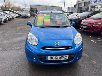 Used Nissan Micra Acenta 2011 Blue Hatchback