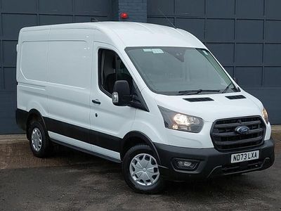 Used Ford Transit Trend 130 HP (95 kW) 2023 White Van