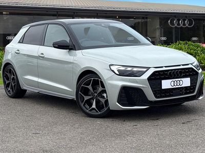 New Audi A1 Sportback Black Edition 2026 Silver Hatchback