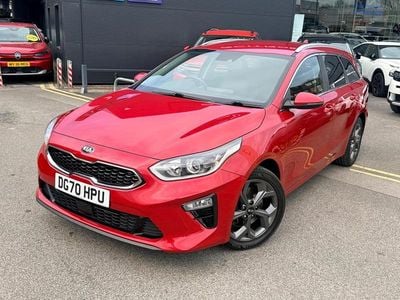 Used Kia Ceed Sportswagon 138 HP (101 kW) 2020 Red Estate