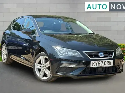 Used Seat Leon FR 150 HP (110 kW) 2017 Black Hatchback