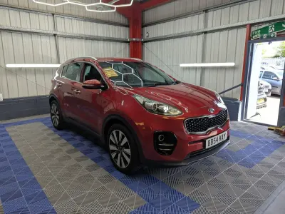 Used Kia Sportage 114 HP (83 kW) 2017 Red SUV