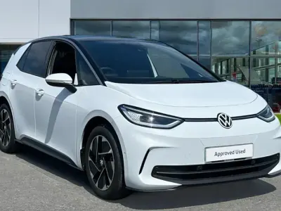 New VW ID.3 Pro 150 kW (204 HP) 2026 Glacier white metallic black Hatchback