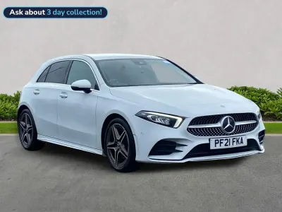 Begagnad Mercedes A180 Executive 2021 Vit Halvkombi