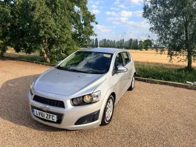 Used Chevrolet Aveo LT 2012 Silver Hatchback