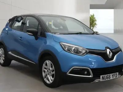 Used Renault Captur Dynamique 90 HP (66 kW) 2016 Blue/black SUV