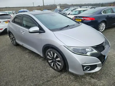 Used Honda Civic SR 120 HP (88 kW) 2016 Silver Hatchback