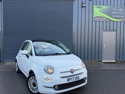 Used Fiat 500 Lounge 69 HP (50 kW) 2017 White Hatchback
