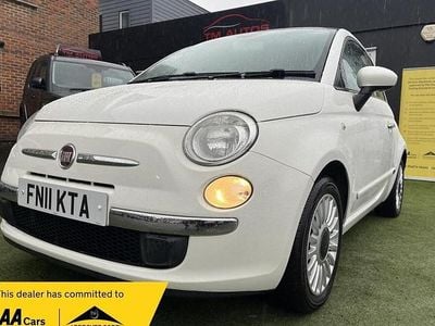 White Used 2011 Fiat 500 Lounge Hatchback | £2,995 (Fair price)