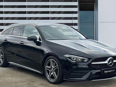 Used Mercedes CLA220 Shooting Brake AMG Line Premium 190 HP (139 kW) 2022 Black Estate
