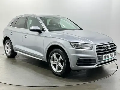 Used Audi Q5 Sport 190 HP (139 kW) 2018 Silver SUV
