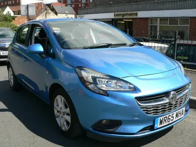 Used Vauxhall Corsa Design Edition 2015 Blue Hatchback