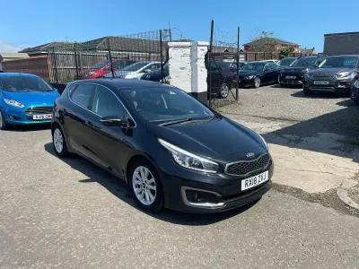 Used Kia Ceed 133 HP (97 kW) 2018 Black Hatchback