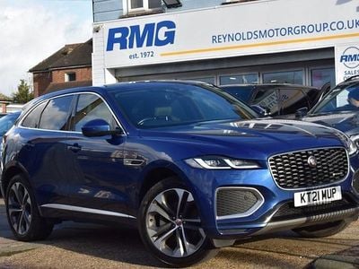 Blue Used 2021 Jaguar F-Pace R-Dynamic SUV | £22,950 (Fair price)