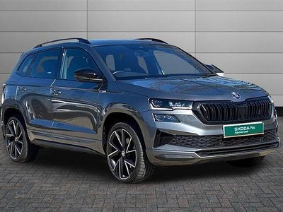 Used Skoda Karoq SportLine 150 HP (110 kW) 2023 Brilliant silver SUV