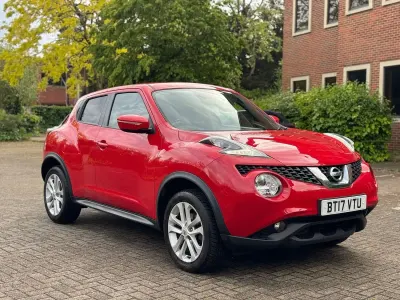 Used Nissan Juke Acenta 2017 Red SUV