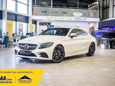 Used Mercedes C220 AMG Line Premium 2018 White Coupe