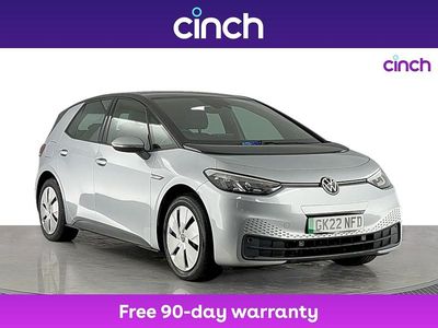 Silver Used 2022 VW ID.3 Pro Hatchback | £12,949 (Fair price)