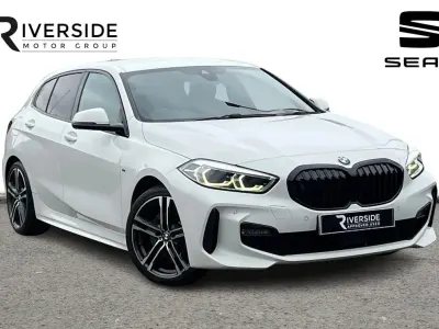 Used BMW 120 M Sport 190 HP (139 kW) 2020 White Hatchback