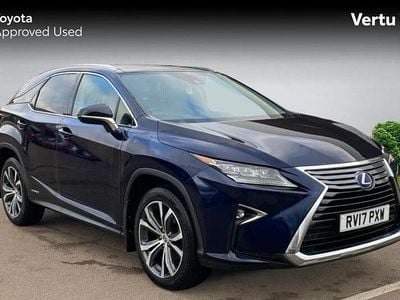 Used Lexus RX450h Luxury Line 313 HP (230 kW) 2017 Blue SUV