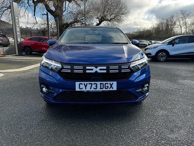 Used Dacia Sandero Expression 100 HP (73 kW) 2023 Blue Hatchback
