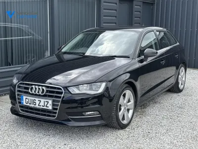 Used Audi A3 Sportback Sport 110 HP (80 kW) 2016 Black Hatchback