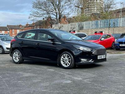 Used Ford Focus Zetec 2016 Black Hatchback