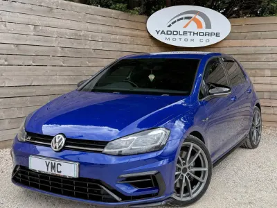 Used VW Golf VII R 310 HP (228 kW) 2018 Blue Hatchback