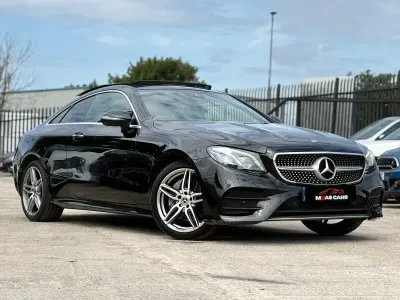 Used Mercedes E220 AMG Line Premium Plus 2017 Black Coupe