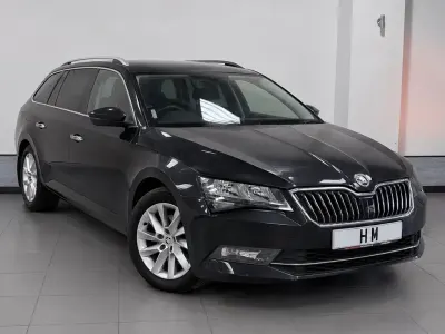 Used Skoda Superb SE Technology 120 HP (88 kW) 2018 Black Estate