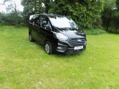 Used Ford Transit Custom Trend 130 HP (95 kW) 2021 Black Van