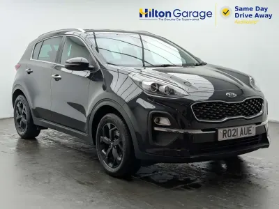 Used Kia Sportage 136 HP (100 kW) 2021 Black SUV