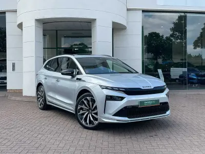 Used Skoda Enyaq iV SportLine 210 kW (286 HP) 2025 Brilliant silver metallic SUV
