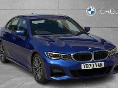 Used BMW 320 M Sport 184 HP (135 kW) 2020 Blue Sedan