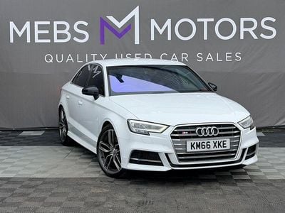 Used Audi S3 2017 White Sedan