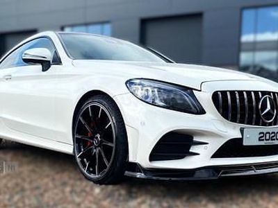 Used Mercedes C300 AMG Line Premium Plus 2020 White Coupe