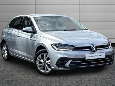 Used VW Polo Style 95 HP (69 kW) 2022 Silver Hatchback