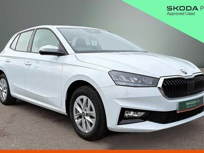Used Skoda Fabia SE 116 HP (85 kW) 2025 Moon white Hatchback