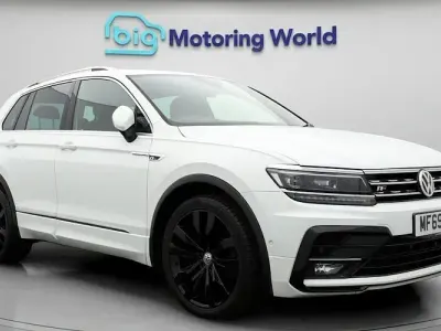 Used VW Tiguan R-line 150 HP (110 kW) 2019 White SUV